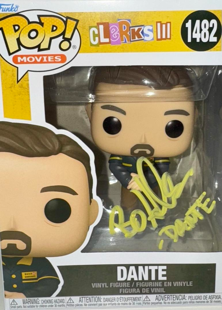 Brian O'Halloran Signed Funko Pop #1482 "Dante" (Clerks) - JSA COA #05
